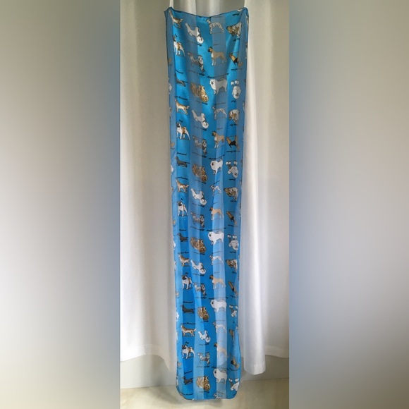 For The Dog Lover 13” X 60” Rectangular Scarf - Picture 12 of 12